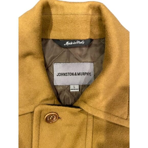 Johnston & Murphy Men's Long Wool Coat - Picture 5 of 15